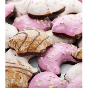 Produktbild für Lebkuchen Weiss Allerlei, in weihnachtlichen Formen