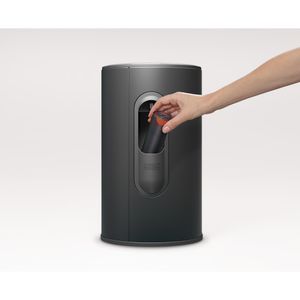 Produktbild für Mülleimer JosephJoseph Arc Slimline, schwarz