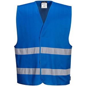 Warnweste Portwest Iona Weste F474, royalblau