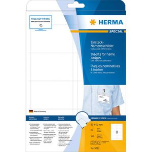 Produktbild für Einsteckschilder Herma 9012