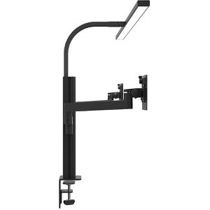 Produktbild für Schreibtischlampe Unilux Axio&amp;Strata, mit 2x Monitorhalterung