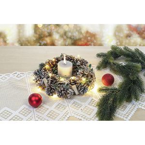 Produktbild für Weihnachtskranz Böttcher-AG ZX6083910, Türkranz, Ø 30 cm