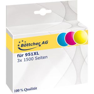 Produktbild für Tinte Böttcher-AG für HP 951XL Multipack