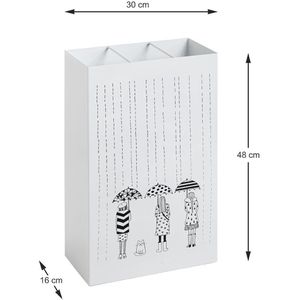 Produktbild für Schirmständer Haku-Möbel 22381, weiß