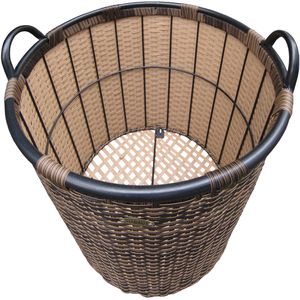 Produktbild für Kaminholzkorb Habau Feuerholzkorb 2712, braun