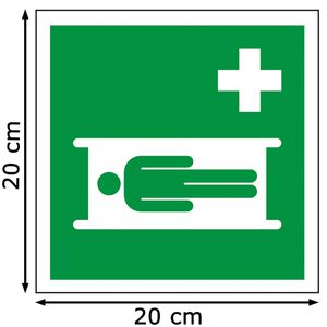 Produktbild für Hinweisschild Abtec ISO 7010 E013, Folie