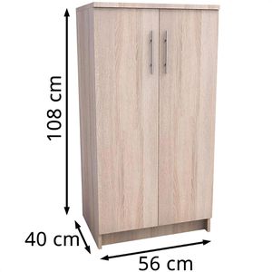 Produktbild für Schuhschrank Vicco Dalia, sonoma eiche
