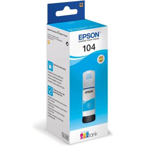 Produktbild für Tinte Epson 104, C13T00P240 cyan