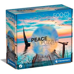 Produktbild für Puzzle Clementoni Peace Puzzle - Peaceful Wind