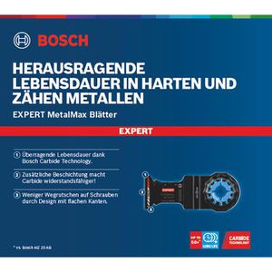 Produktbild für Multifunktionswerkzeug-Zubehör Bosch Expert MetalMax AIZ 32AIT