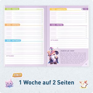 Produktbild für Schülerkalender Häfft Grundschul-Hausaufgabenheft Lama