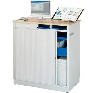 Produktbild für Computerschrank Rau adlatus Modell 2600, lichtgrau