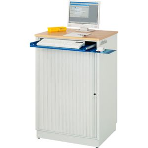 Produktbild für Computerschrank Rau adlatus Modell 2000, lichtgrau