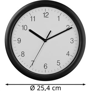 Produktbild für Wanduhr TFA 60.3064.01, Kunststoff, analog, Quarzuhr