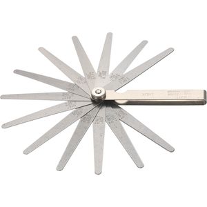 Produktbild für Fühlerlehre Helios-Preisser 0606127, aus Federstahl