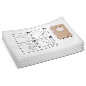 Produktbild für Staubsaugerbeutel Kärcher 2.889-357.0, 10 Stück