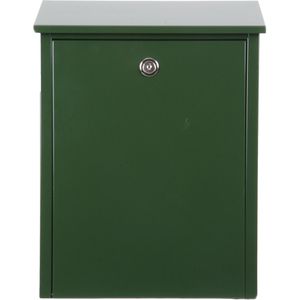 Produktbild für Briefkasten Allux 200, grün, aus Stahl