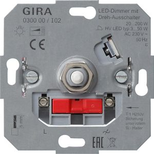 Produktbild für Dimmer Gira 030000, Unterputz