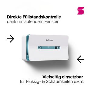 Produktbild für Toilettenpapierspender Satino Hyginity Centerfeed, 333414, CF2