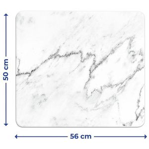 Produktbild für Herdabdeckplatte Wenko Marmoroptik, aus Sicherheitsglas