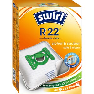 Produktbild für Staubsaugerbeutel Swirl R 22 (F 89) MicroPor Plus