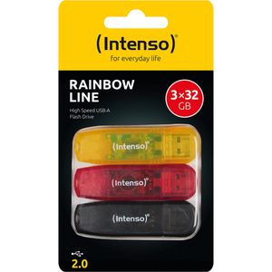 Produktbild für USB-Stick Intenso Rainbow Line, 32 GB