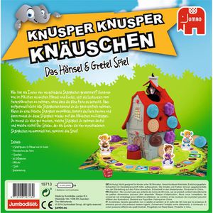 Produktbild für Brettspiel Jumbo 19713, Knusper Knusper Knäuschen