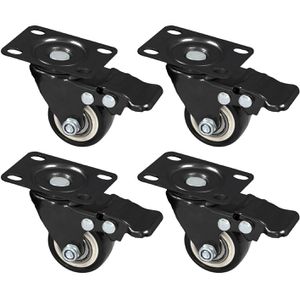 Schwerlastrolle HMF 6710, Lenkrolle mit Bremse