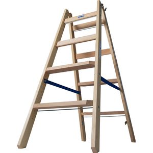 Produktbild für Stehleiter Krause Stabilo, 818317, beidseitig begehbar