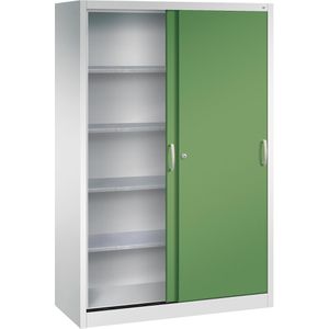 Produktbild für Werkzeugschrank CP-Möbel 2059-00, aus Metall, grau / grün