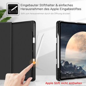 Produktbild für Tablet-Hülle Fintie Multi-Angle Viewing Case, schwarz