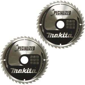 Kreissägeblatt Makita B-49395, Specialized, 2-teiliges Set