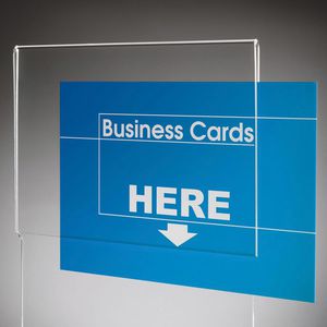 Produktbild für Spendenbox Sigel VA 151, Acryl, transparent