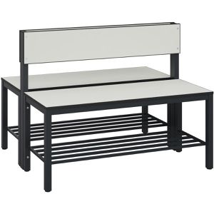 Produktbild für Umkleidebank CP-Möbel 8060-410, Sitzfläche Holz, 100 cm