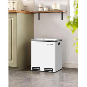 Produktbild für Mülleimer Songmics LTB30WT, weiß