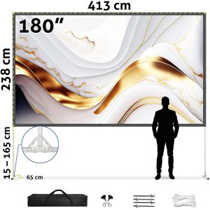 Produktbild für Beamer-Leinwand ESMART Professional MIMOBI