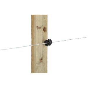 Produktbild für Isolatoren AKO Easy Drill EDX, mit Holzgewinde, Ringisolator