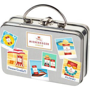 Marzipan Niederegger Klassiker Reisekoffer Polaroid, 16 Stück