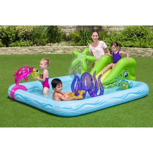 Produktbild für Planschbecken Bestway Fantastic Aquarium, mit Rutsche