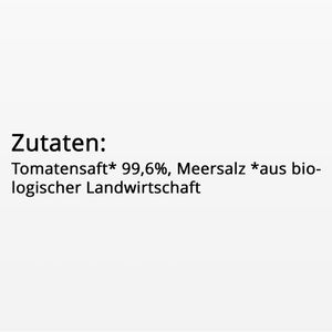 Produktbild für Saft Alnatura Tomatensaft, ohne Zuckerzusatz, BIO