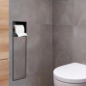Produktbild für WC-Garnitur hansgrohe XtraStoris Rock, 56062670