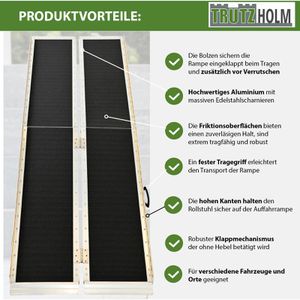 Produktbild für Auffahrrampe Trutzholm 37893, Rollstuhl-Rampe
