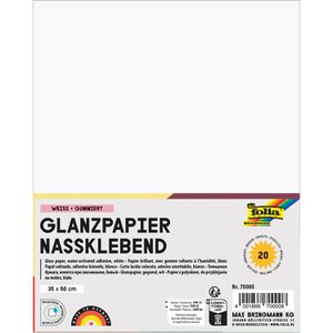 Produktbild für Buntpapier Folia 70000, glänzend, 35 x 50 cm