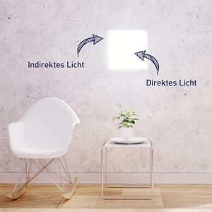 Produktbild für LED-Panel tint Aris ZigBee, weiß, 60 x 60 cm