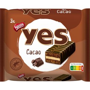 Kuchen Nestle Yes Cacao, mit Kakaocreme & Glasur