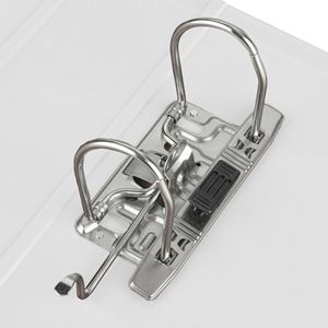 Produktbild für Ordner Elba 10597 WE, rado plast, PP, A5 hoch