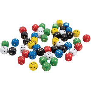 Produktbild für Würfel Philos 7010, Holzwürfel, bunt