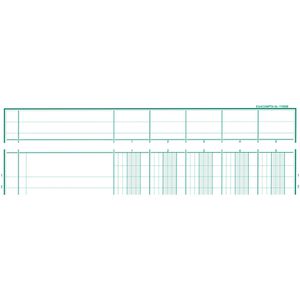 Produktbild für Spaltenbuch Exacompta Mehrkolonnenheft, 5 Spalten