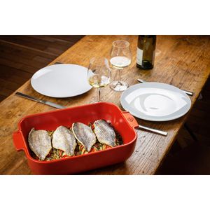 Produktbild für Auflaufform Peugeot Appolia 60091, rot, aus Keramik