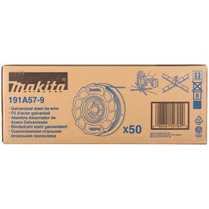 Produktbild für Bindedraht Makita 191A57-9, verzinkt